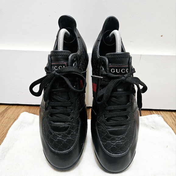Men Authentic GUCCI/Guccissima Sneakers. - Picture 2 of 9